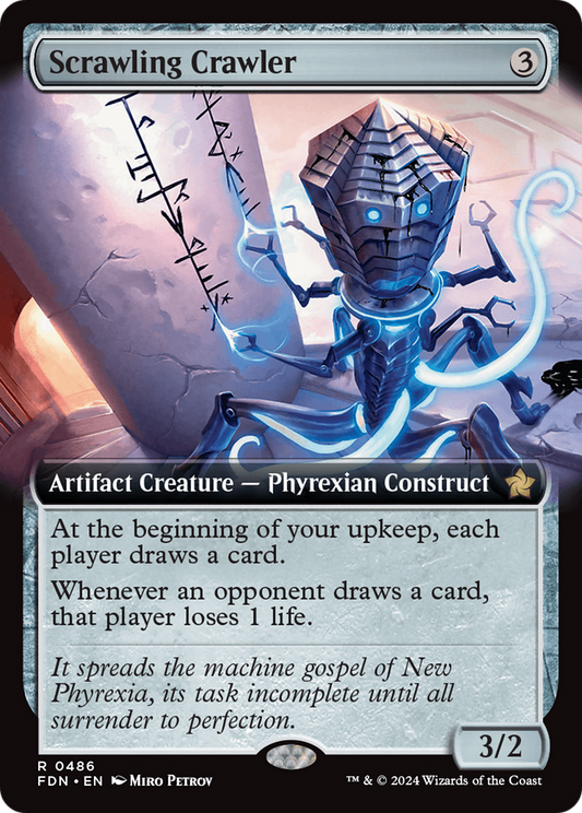 Scrawling Crawler (Extended Art) [Foundations] [Foil]
