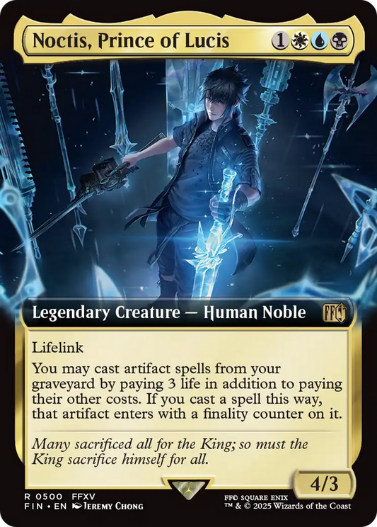 Noctis, Prince of Lucis (Extended Art) [FINAL FANTASY] [Foil]