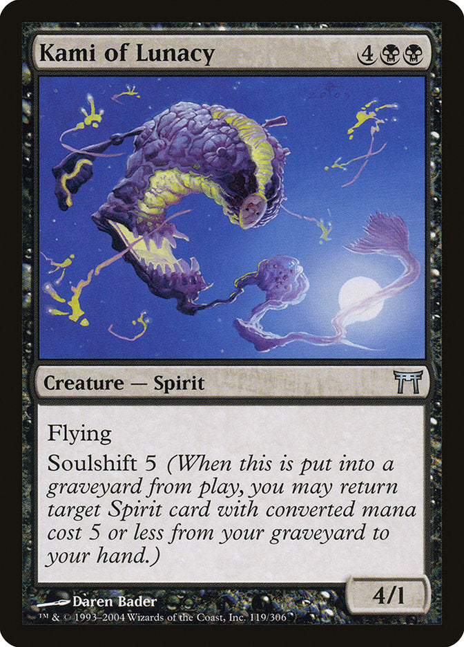 Kami of Lunacy [Champions of Kamigawa] [Foil]