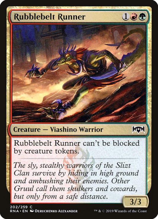 Rubblebelt Runner [Ravnica Allegiance] [Foil]
