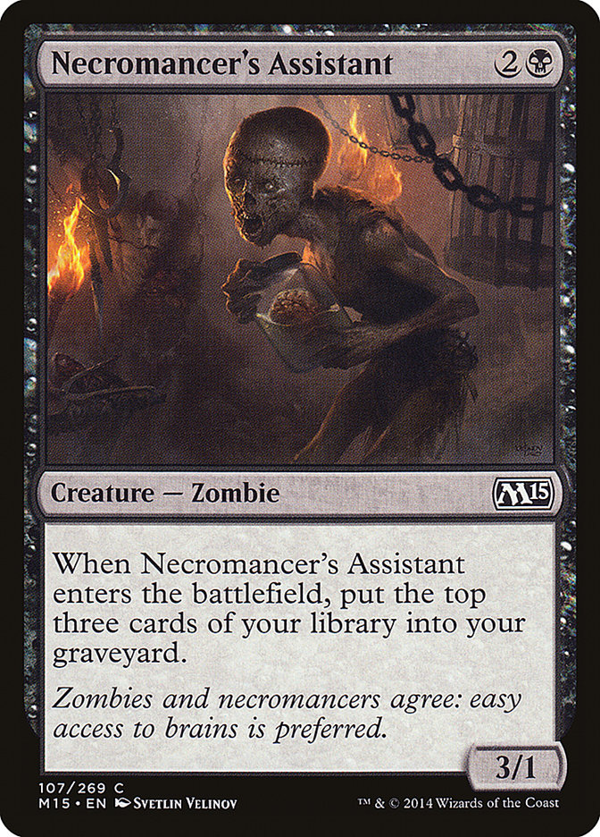 Necromancer's Assistant [Core Set 2015]