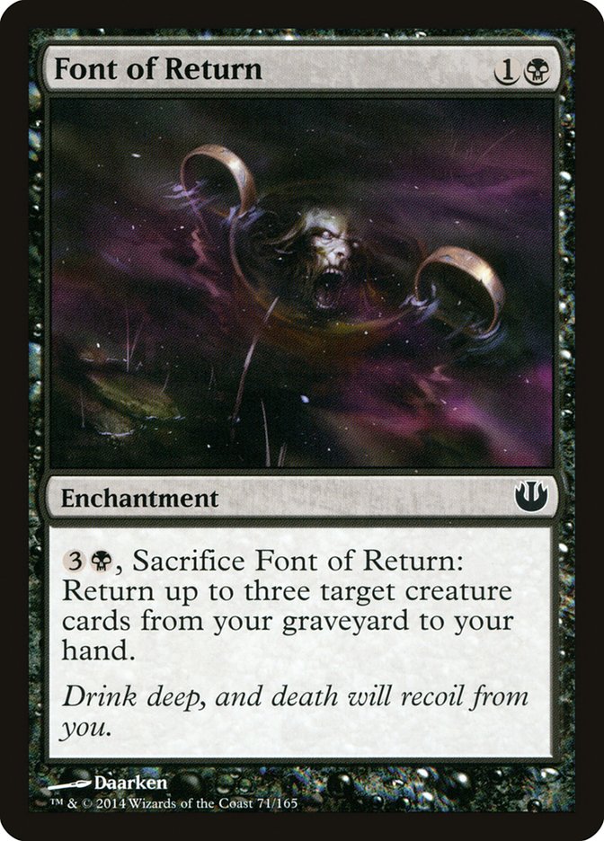 Font of Return [Journey into Nyx] [Foil]