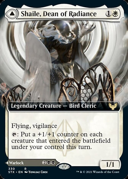 Shaile, Dean of Radiance // Embrose, Dean of Shadow (Extended Art) [Strixhaven: School of Mages] [Foil]