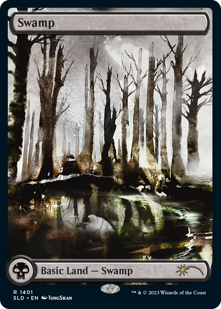 Swamp (1401) [Secret Lair Drop Series] [Foil]