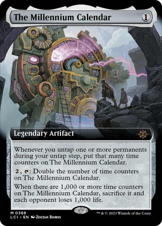 The Millennium Calendar (Extended Art) [The Lost Caverns of Ixalan] [Foil]