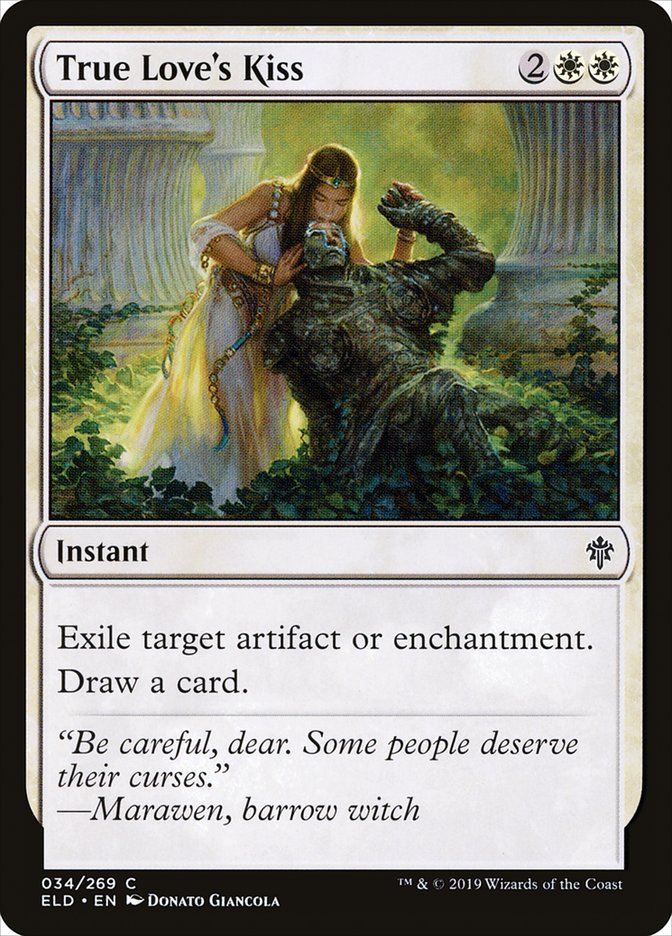 True Love's Kiss [Throne of Eldraine] [Foil]