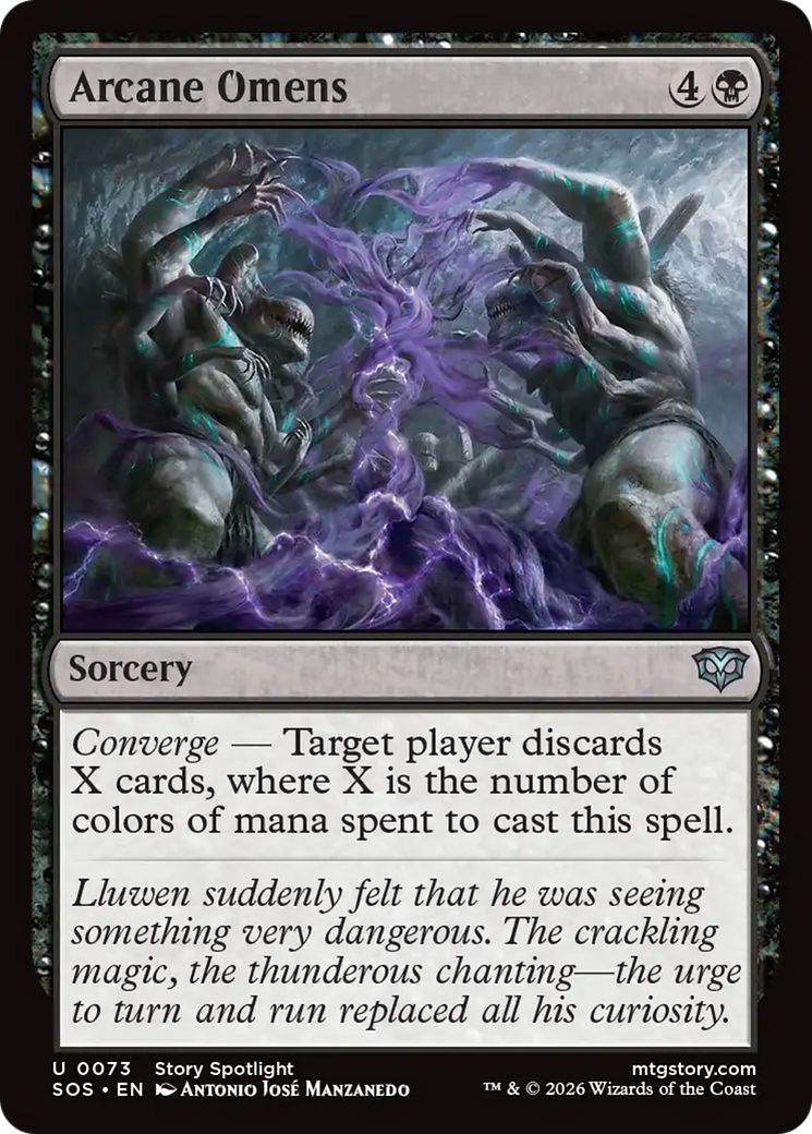 Arcane Omens [Secrets of Strixhaven] [Foil]