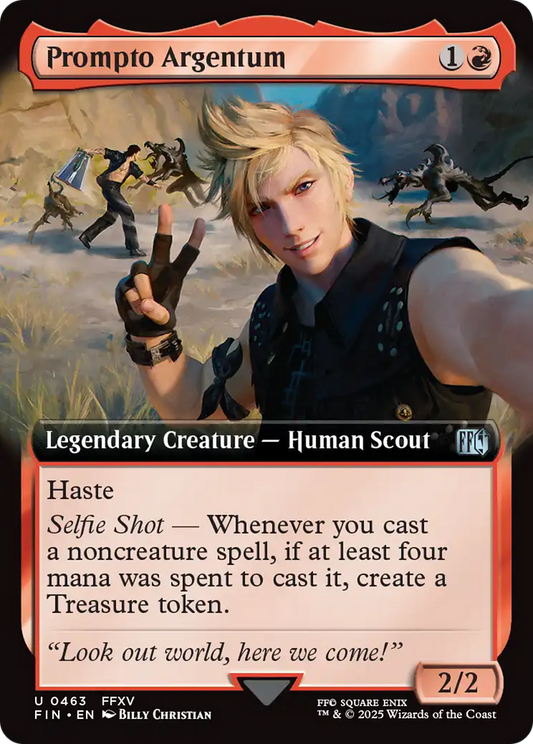 Prompto Argentum (Extended Art) [FINAL FANTASY] [Foil]