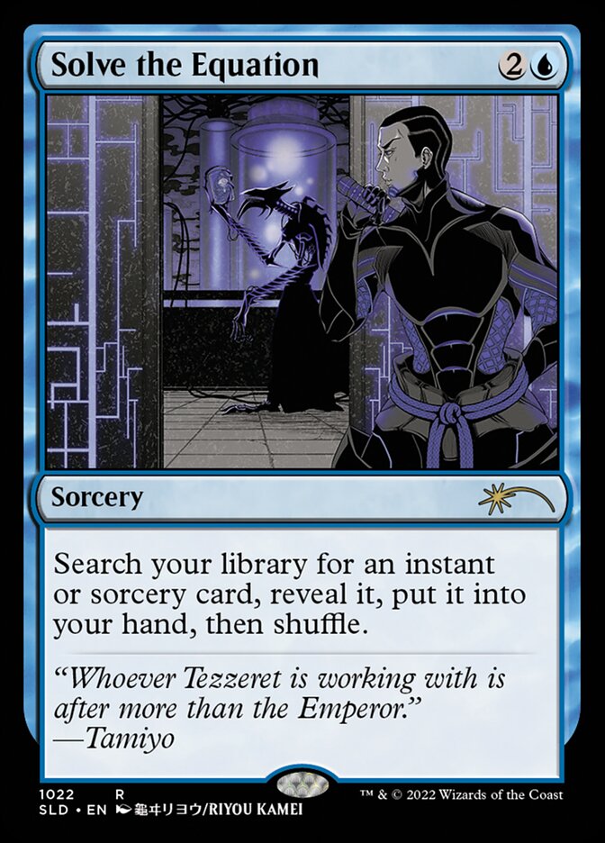 Solve the Equation [Secret Lair Drop Series] [Foil]