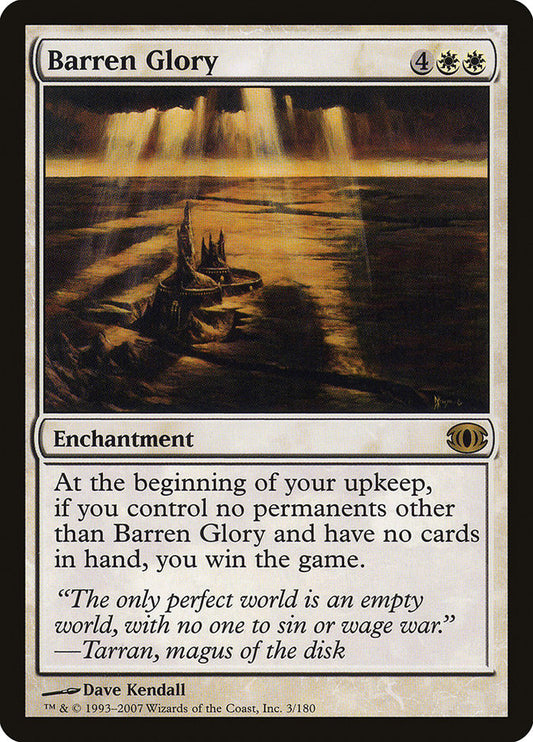 Barren Glory [Future Sight] [Foil]