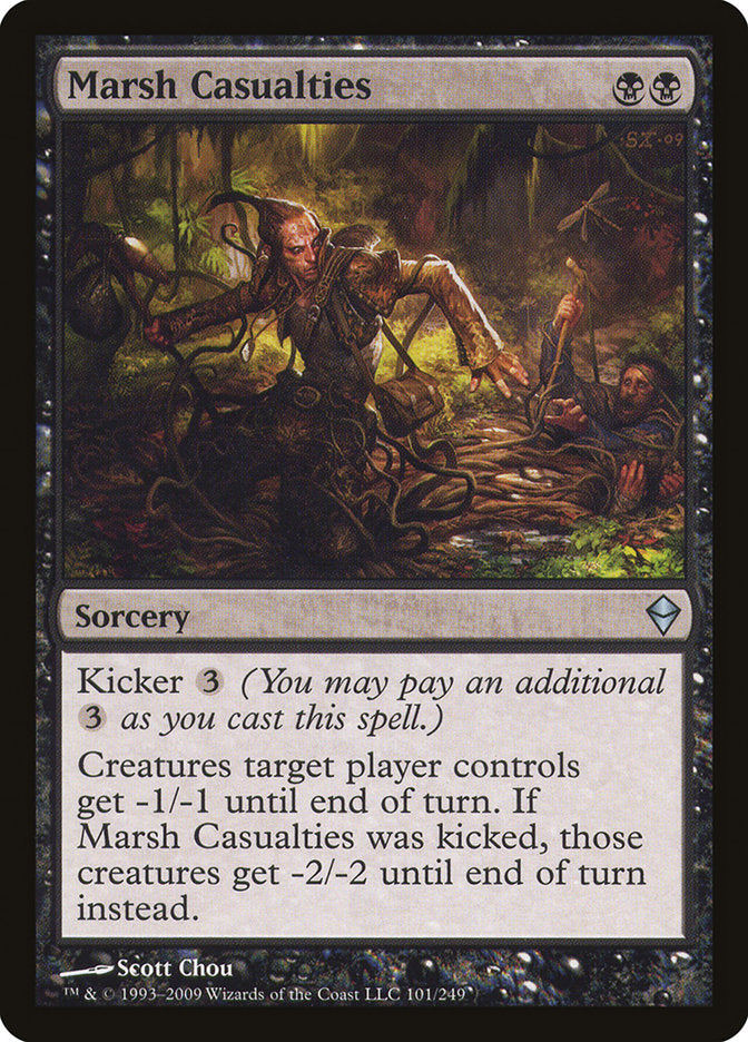 Marsh Casualties [Zendikar] [Foil]