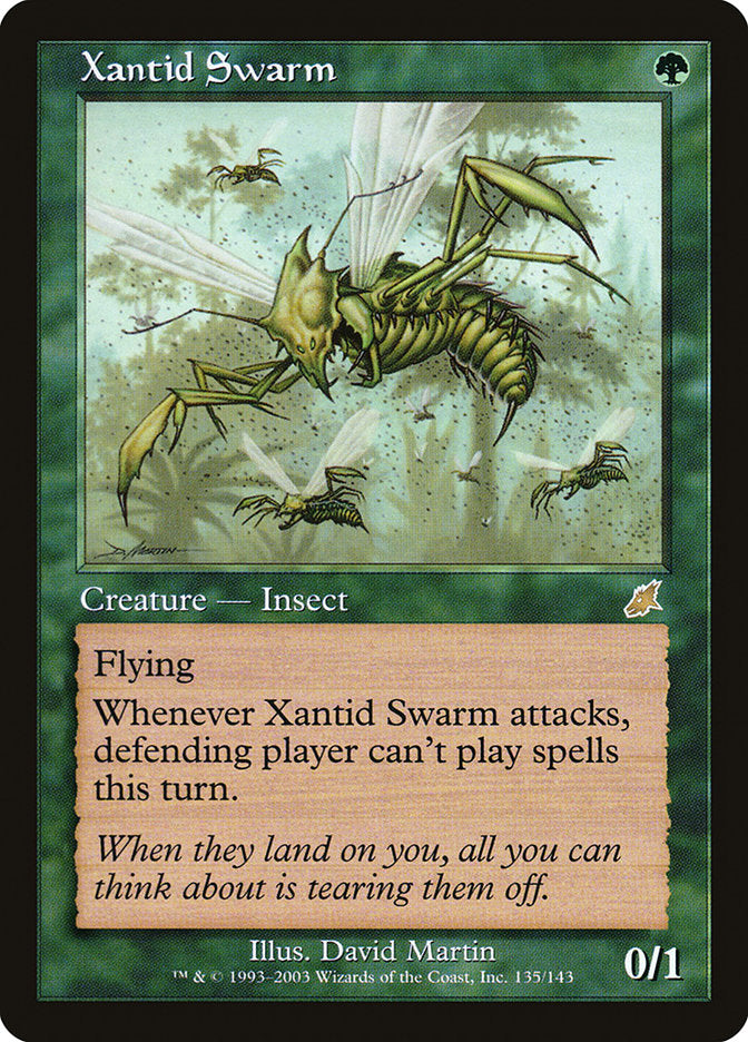 Xantid Swarm [Scourge] [Foil]