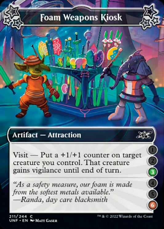 Foam Weapons Kiosk (3-6) [Unfinity] [Foil]