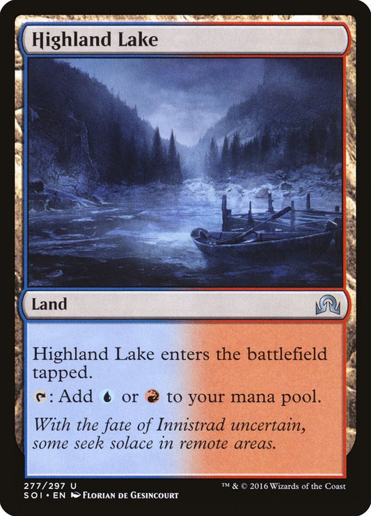 Highland Lake [Shadows over Innistrad] [Foil]
