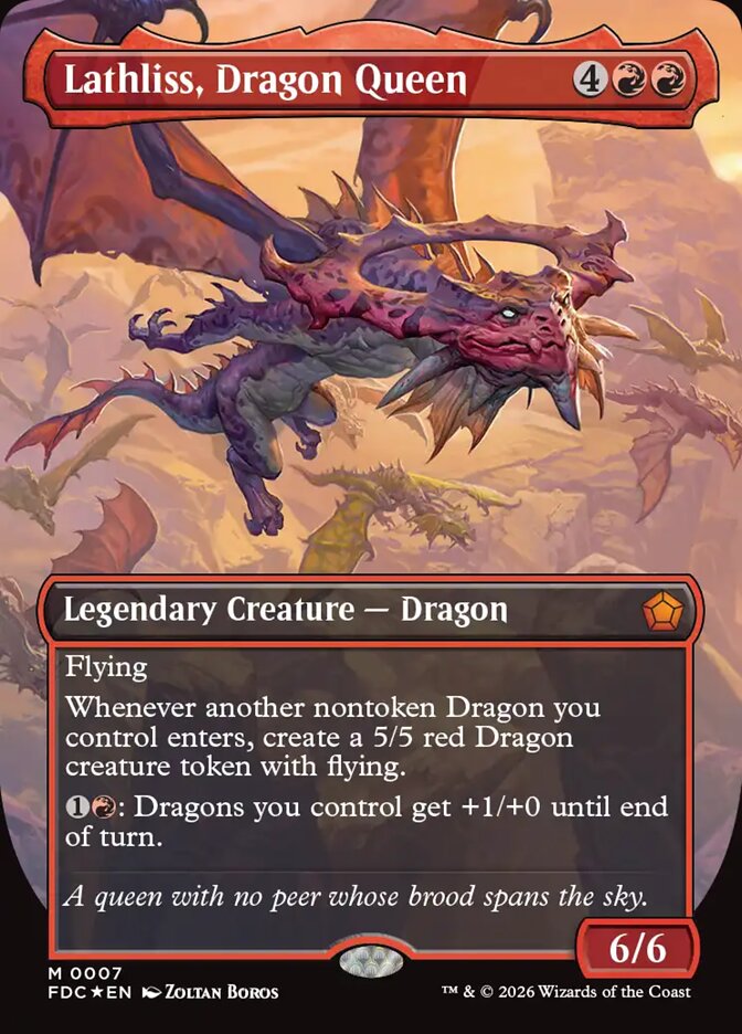 Lathliss, Dragon Queen [Foundations Commander]
