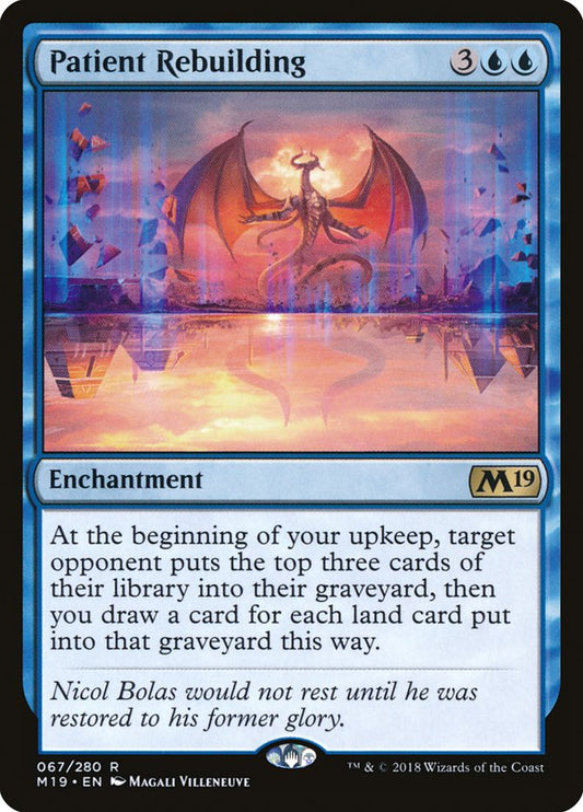 Patient Rebuilding [Core Set 2019] [Foil]