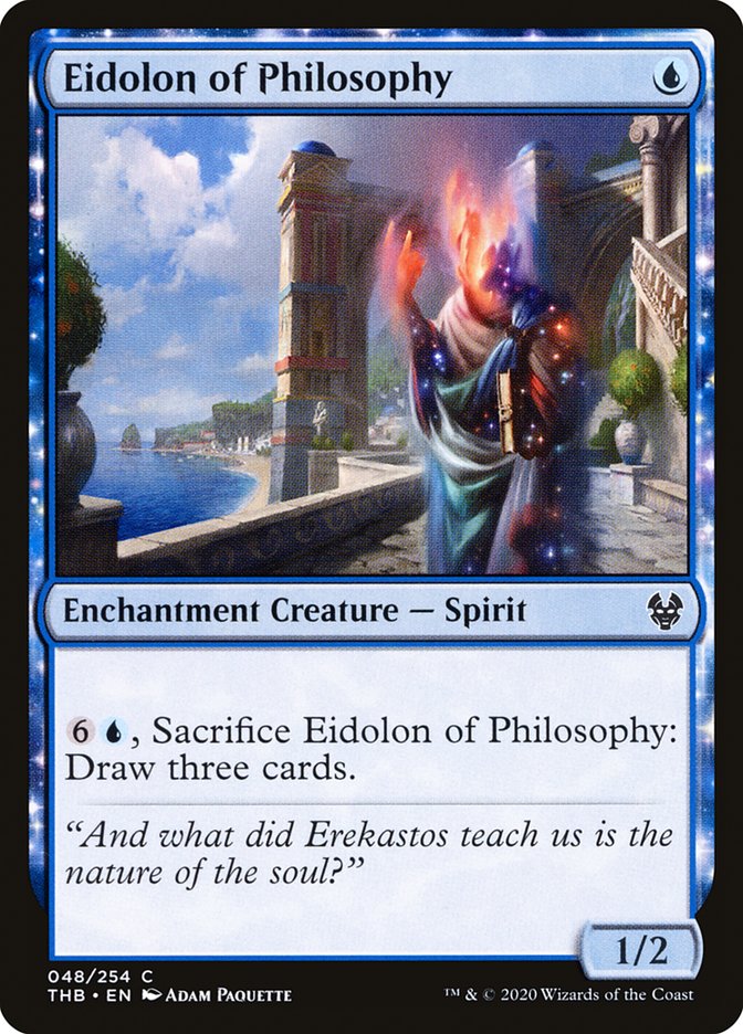 Eidolon of Philosophy [Theros Beyond Death] [Foil]