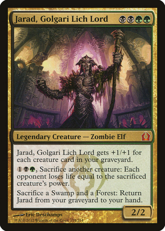 Jarad, Golgari Lich Lord [Return to Ravnica] [Foil]