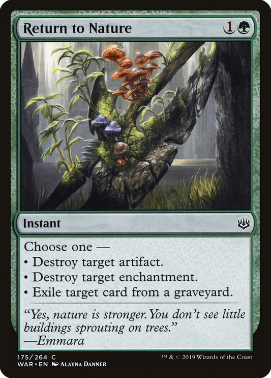 Return to Nature [War of the Spark] [Foil]
