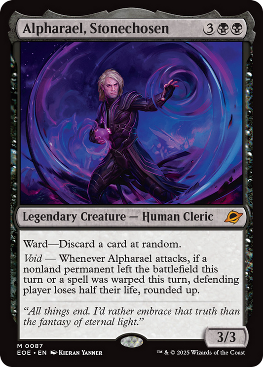 Alpharael, Stonechosen [Edge of Eternities] [Foil]