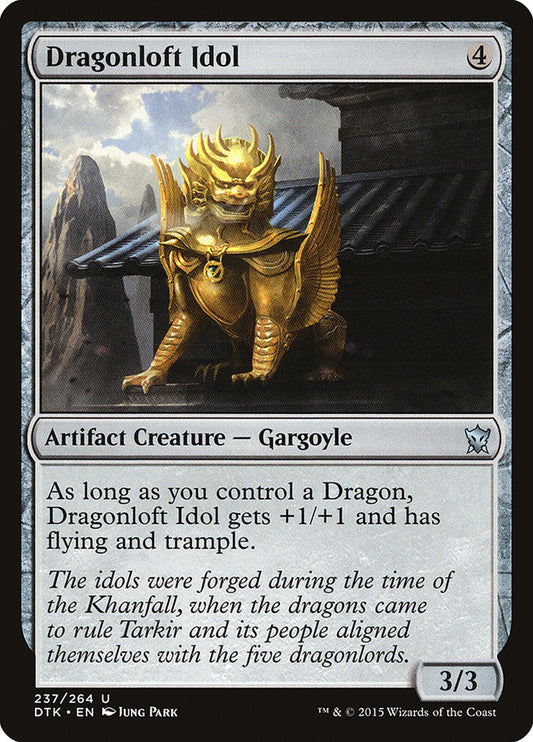 Dragonloft Idol [Dragons of Tarkir] [Foil]