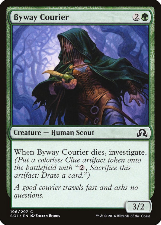 Byway Courier [Shadows over Innistrad] [Foil]