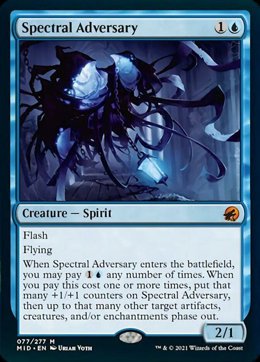 Spectral Adversary [Innistrad: Midnight Hunt] [Foil]