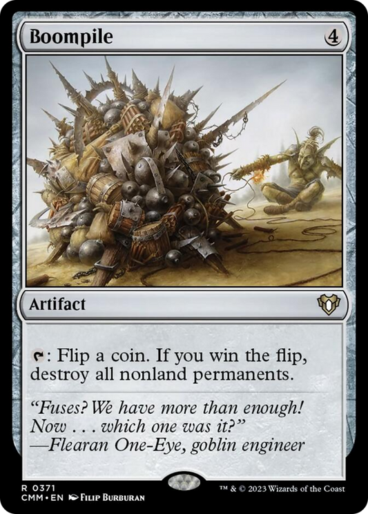 Boompile [Commander Masters] [Foil]