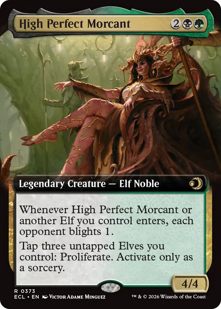 High Perfect Morcant (Extended Art) [Lorwyn Eclipsed] [Foil]