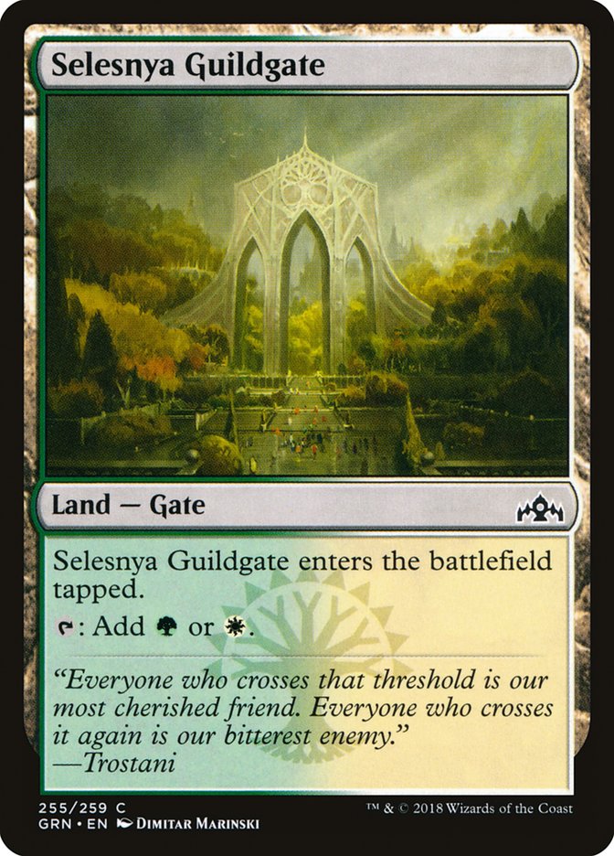 Selesnya Guildgate (255/259) [Guilds of Ravnica] [Foil]