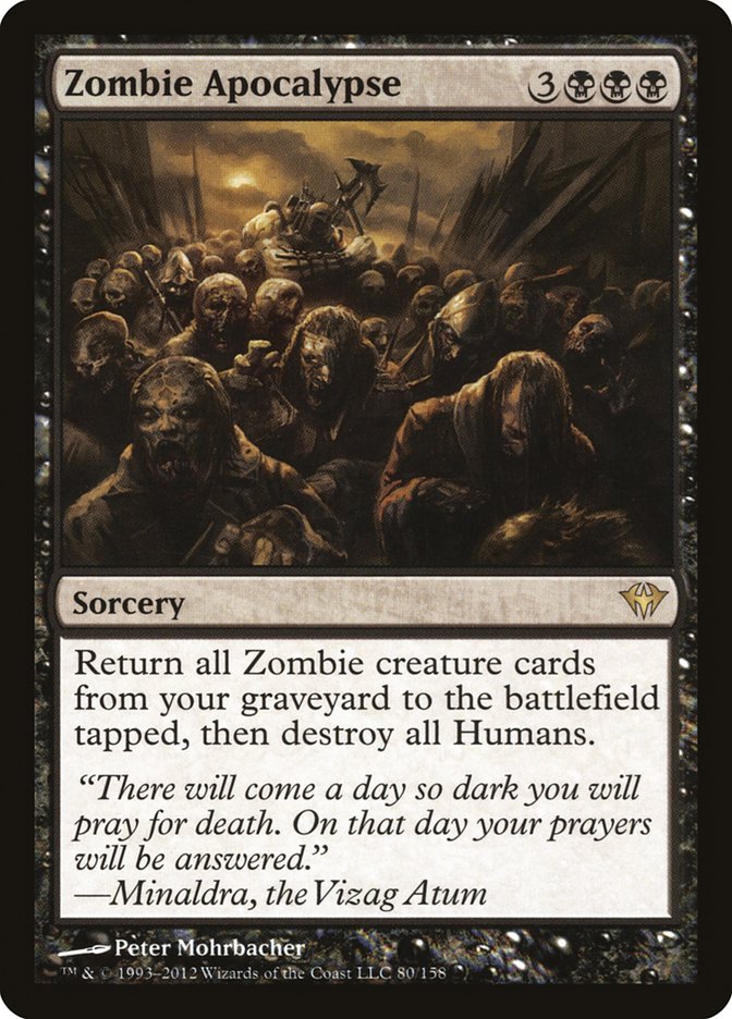 Zombie Apocalypse [Dark Ascension] [Foil]