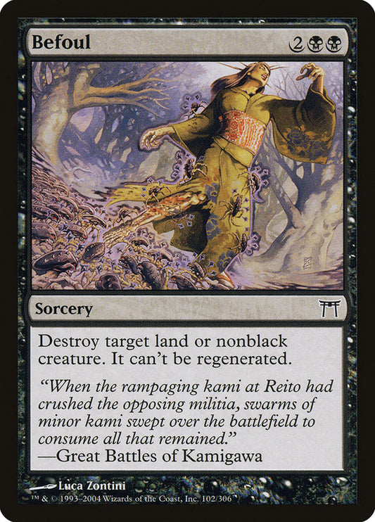 Befoul [Champions of Kamigawa] [Foil]