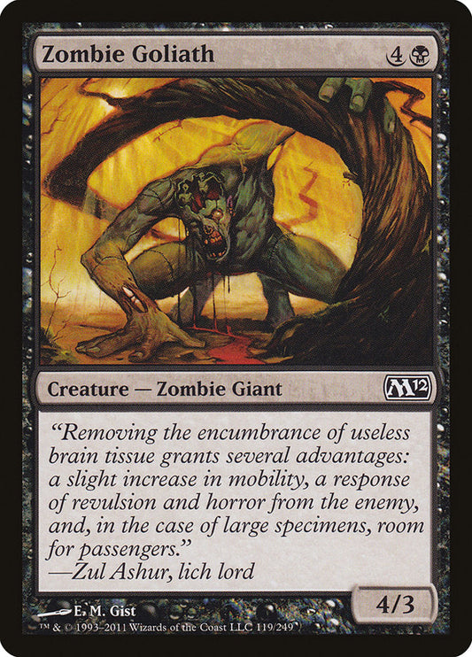 Zombie Goliath [Core Set 2012] [Foil]