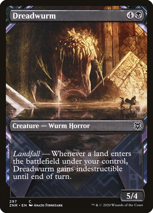 Dreadwurm (Showcase) [Zendikar Rising] [Foil]