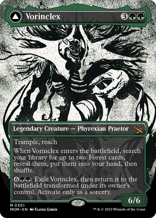 Vorinclex // The Grand Evolution (Showcase Planar Booster Fun) [March of the Machine] [Foil]