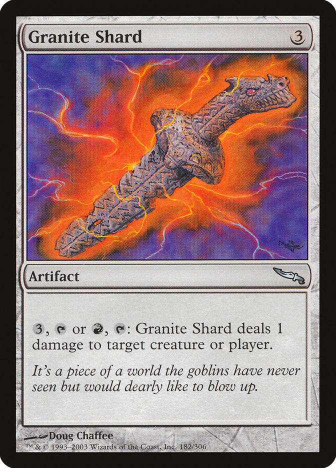Granite Shard [Mirrodin] [Foil]
