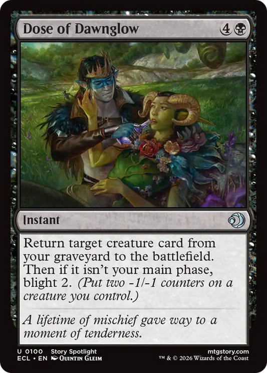 Dose of Dawnglow [Lorwyn Eclipsed] [Foil]