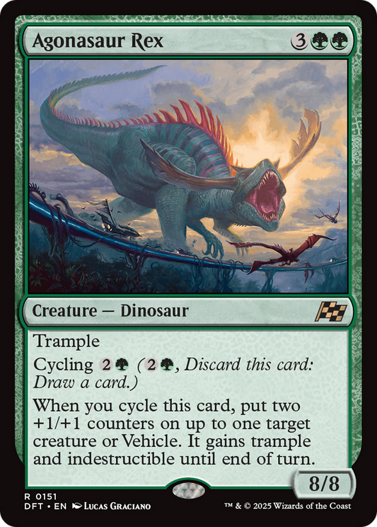 Agonasaur Rex [Aetherdrift] [Foil]