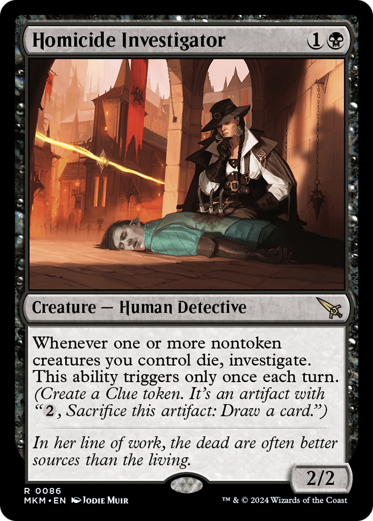 Homicide Investigator [Murders at Karlov Manor] [Foil]