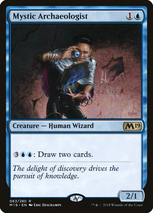 Mystic Archaeologist [Core Set 2019] [Foil]