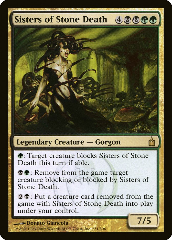Sisters of Stone Death [Ravnica: City of Guilds] [Foil]