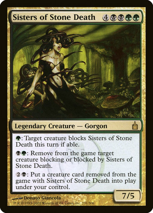 Sisters of Stone Death [Ravnica: City of Guilds] [Foil]