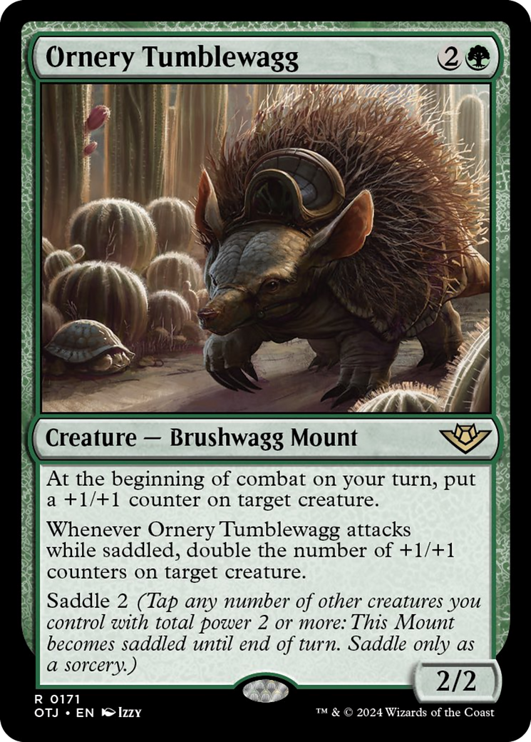 Ornery Tumblewagg [Outlaws of Thunder Junction] [Foil]