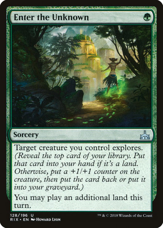 Enter the Unknown [Rivals of Ixalan] [Foil]