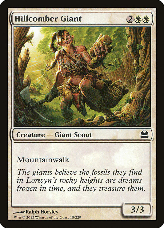 Hillcomber Giant [Modern Masters] [Foil]