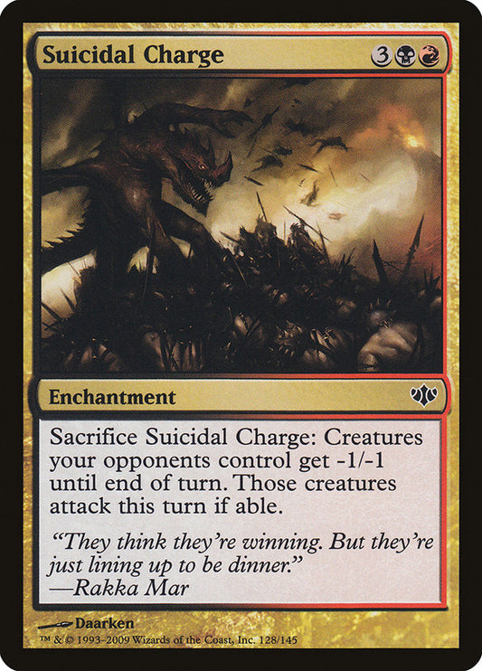 Suicidal Charge [Conflux] [Foil]