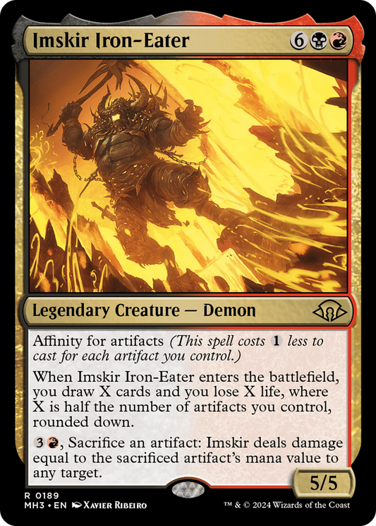 Imskir Iron-Eater [Modern Horizons 3] [Foil]