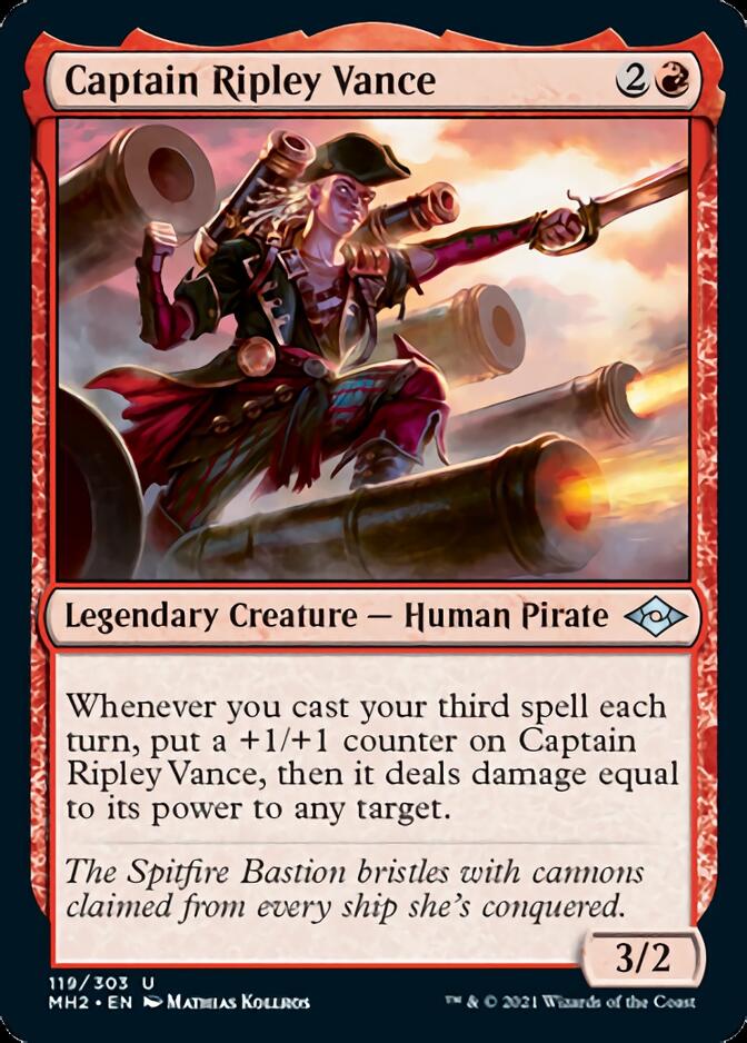Captain Ripley Vance [Modern Horizons 2] [Foil]