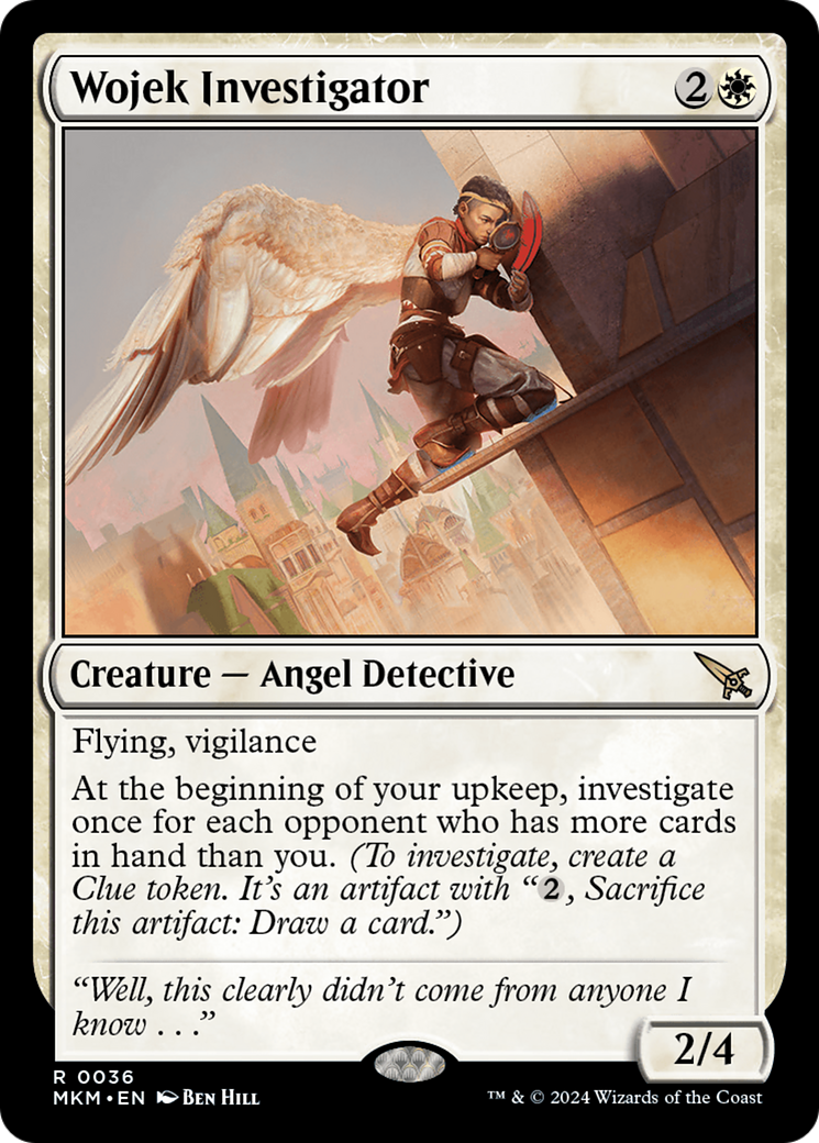 Wojek Investigator (Red) [Murders at Karlov Manor] [Foil]