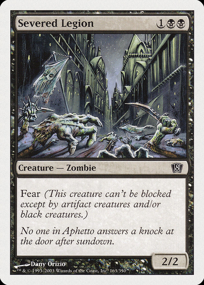Severed Legion [Eighth Edition] [Foil]